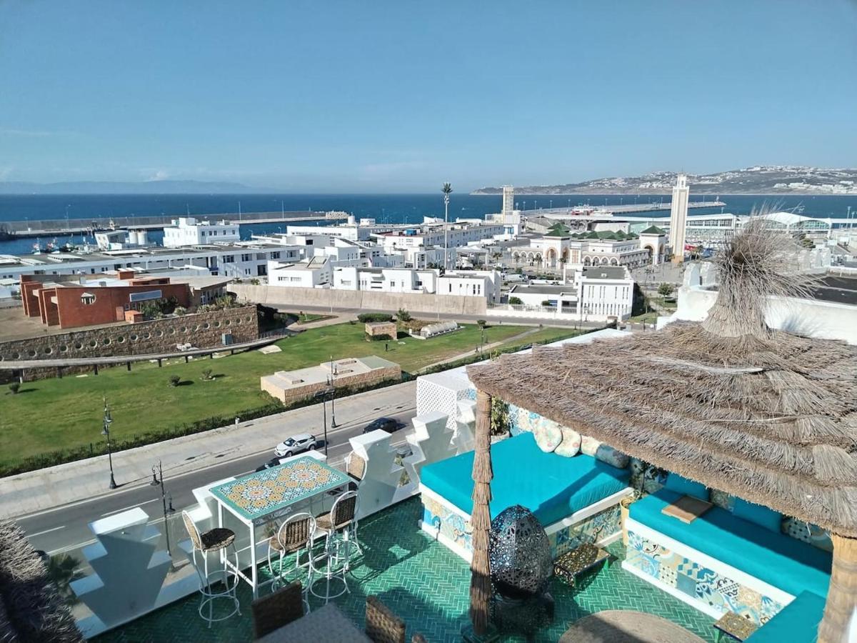 Riad Villa With Mediterranean Sea Views Of Spain And Gibraltar Tanger Exterior foto