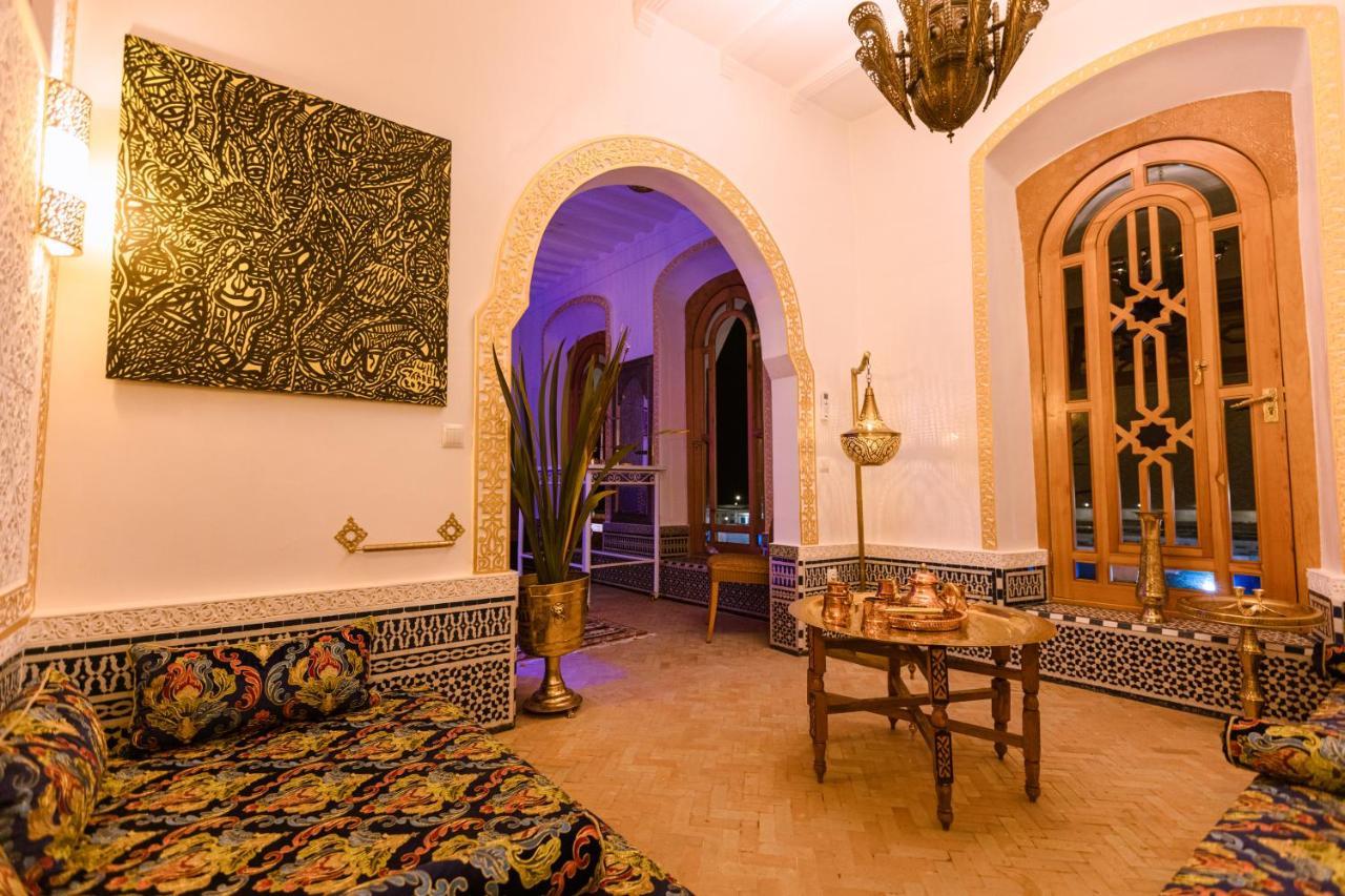 Riad Villa With Mediterranean Sea Views Of Spain And Gibraltar Tanger Exterior foto