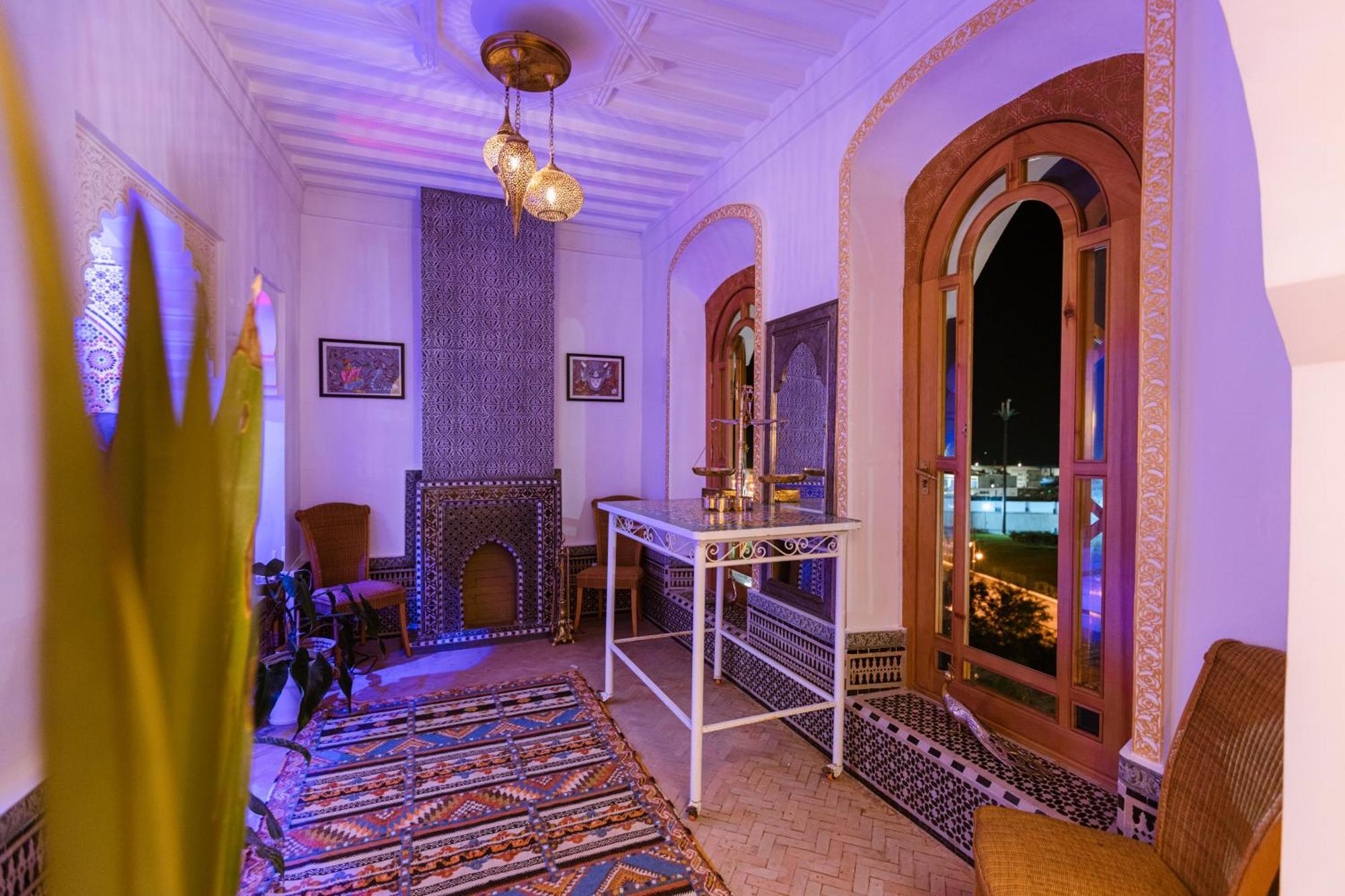 Riad Villa With Mediterranean Sea Views Of Spain And Gibraltar Tanger Exterior foto