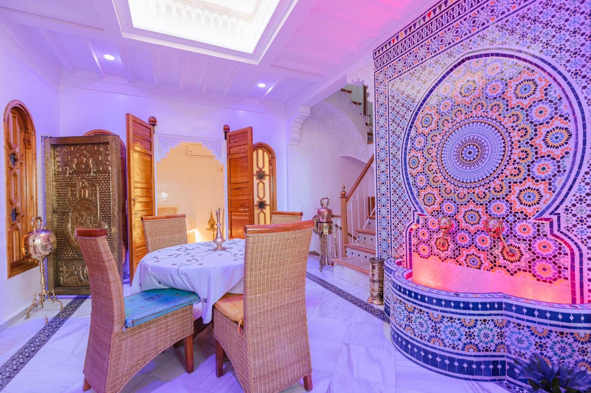 Riad Villa With Mediterranean Sea Views Of Spain And Gibraltar Tanger Exterior foto