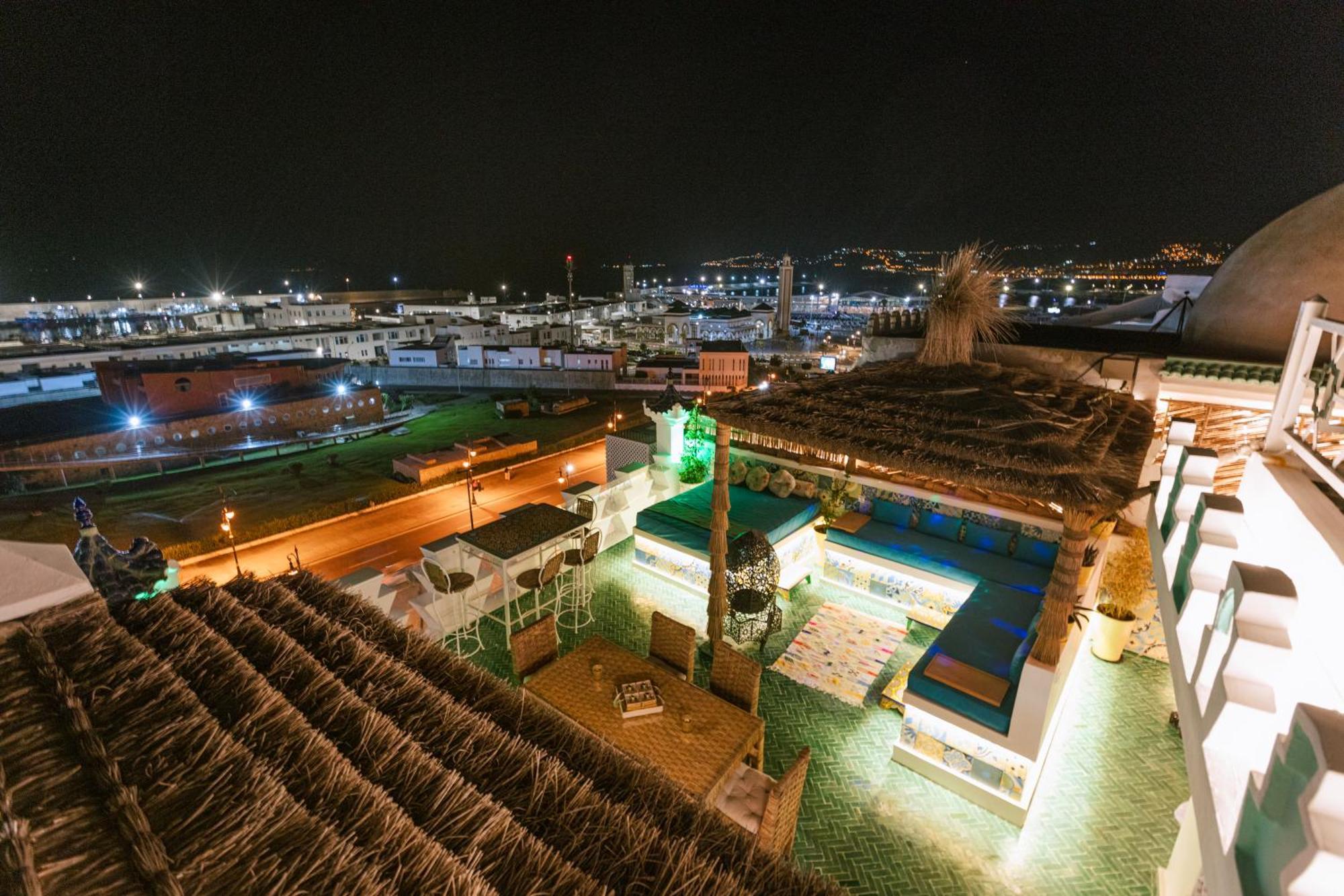 Riad Villa With Mediterranean Sea Views Of Spain And Gibraltar Tanger Exterior foto