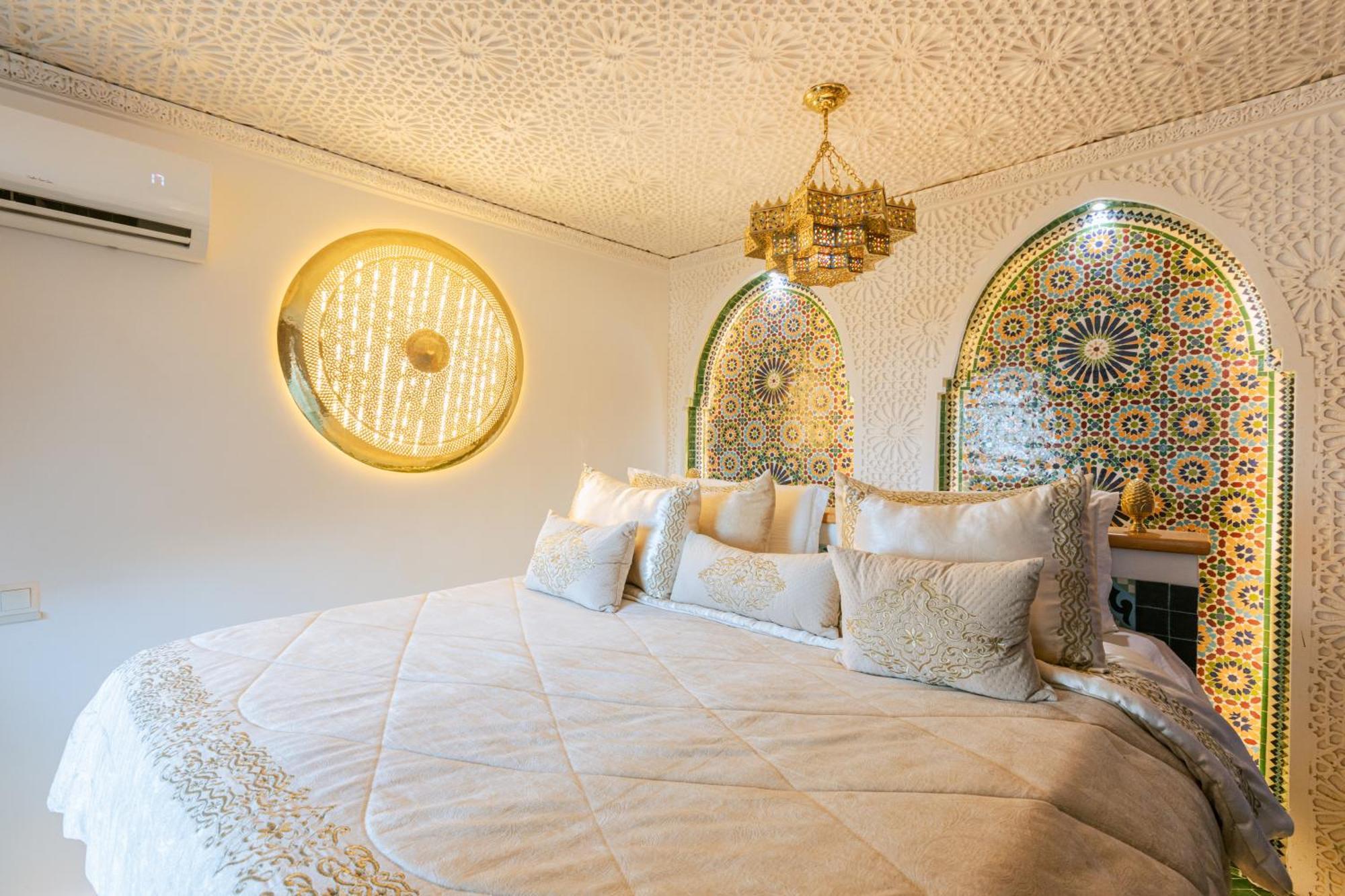 Riad Villa With Mediterranean Sea Views Of Spain And Gibraltar Tanger Exterior foto