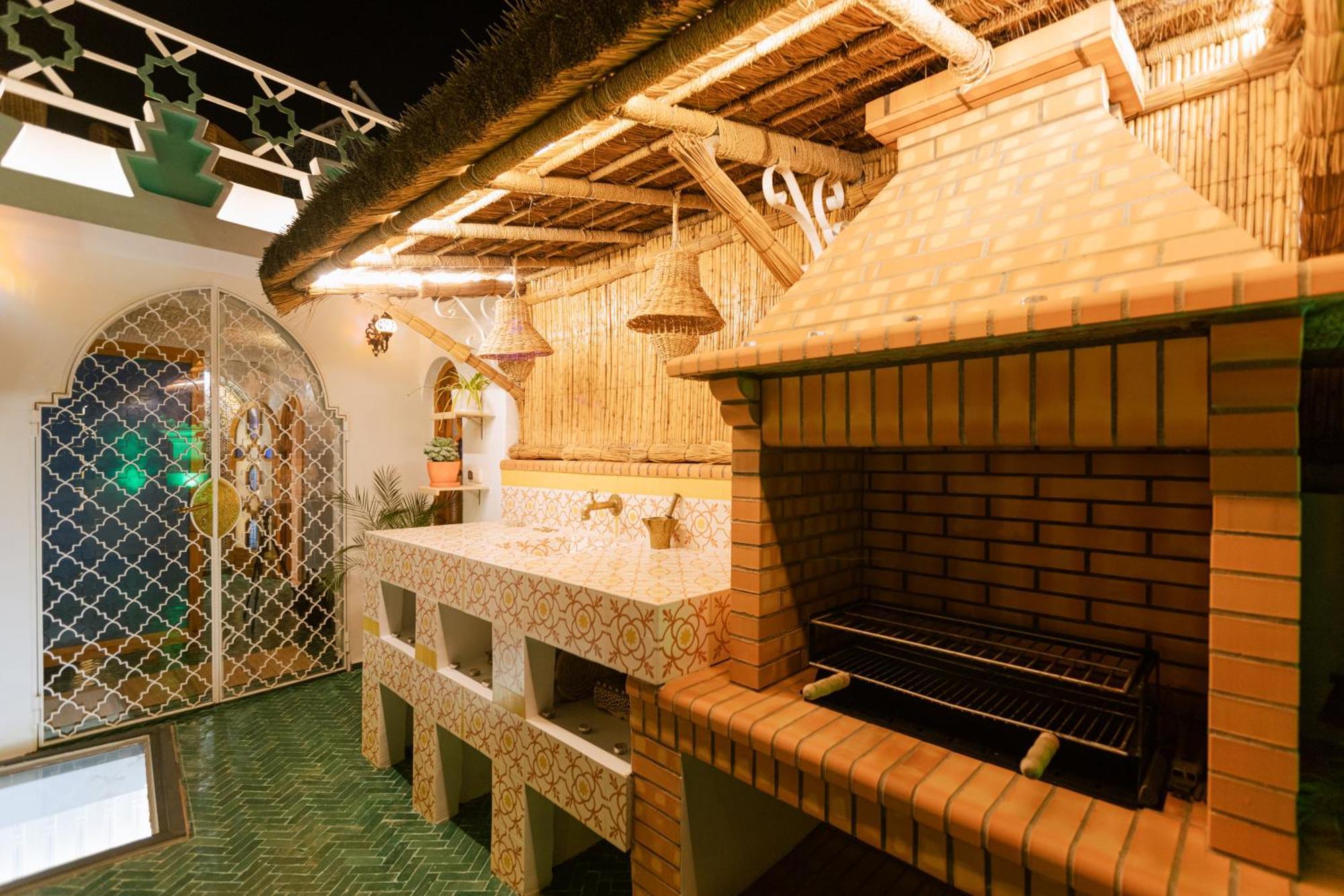 Riad Villa With Mediterranean Sea Views Of Spain And Gibraltar Tanger Exterior foto