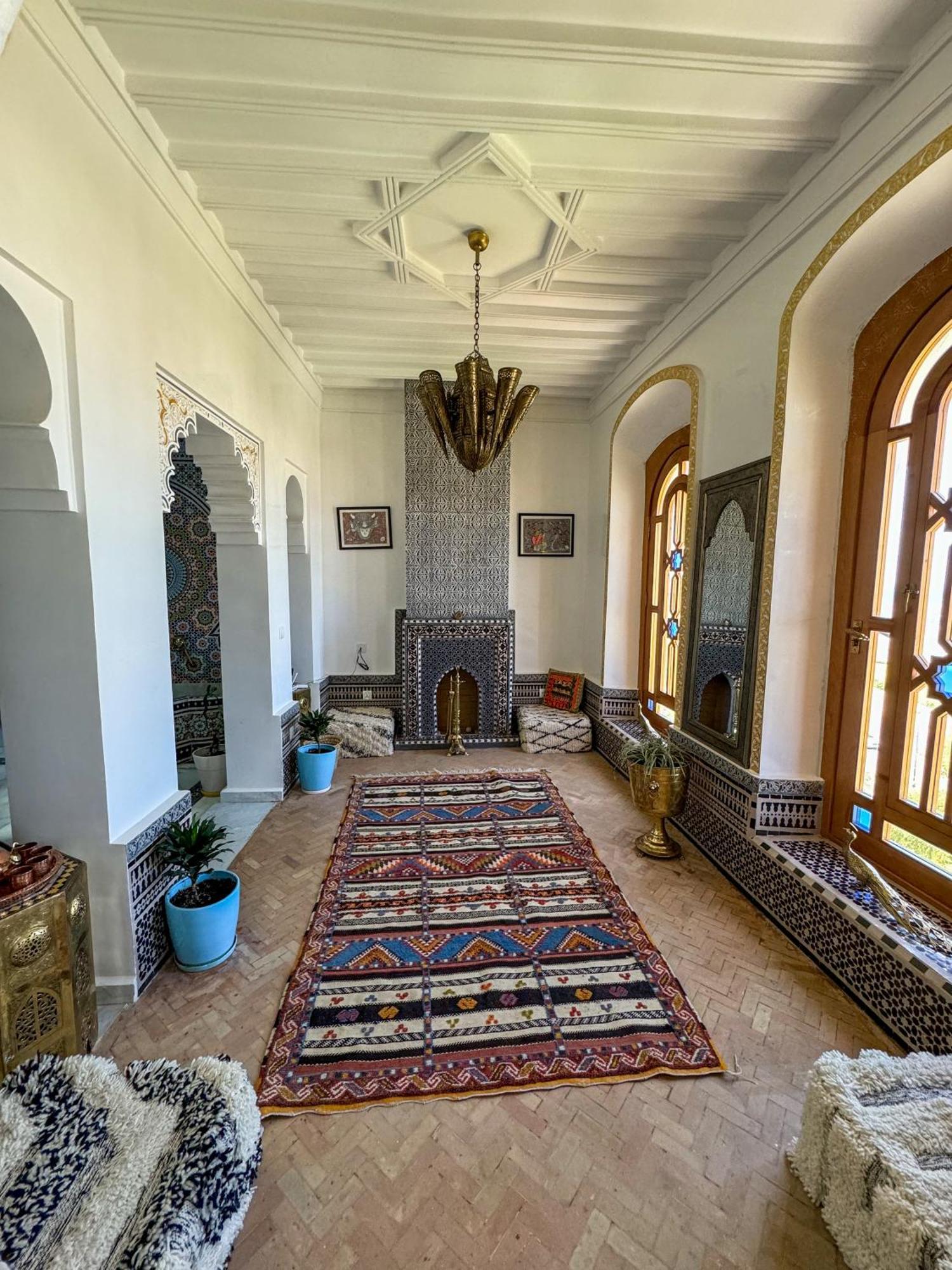 Riad Villa With Mediterranean Sea Views Of Spain And Gibraltar Tanger Exterior foto